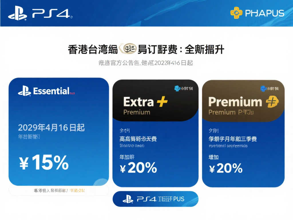 港台PS Plus订阅费用4月16日起上调,同期四月游戏阵容公布 港台PS Plus订阅费用4月16日起上调,同期四月游戏阵容公布