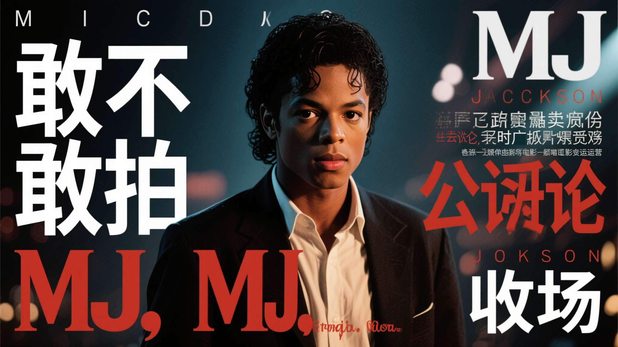 《MJ》的制作团队显然深谙此道。每一次关于"敢不敢拍"的公开讨论，都在无形中扩大